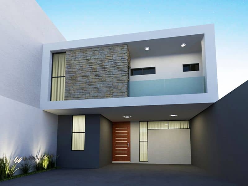 Fachadas de casas modernas bonitas, diseños e ideas - EMARQ